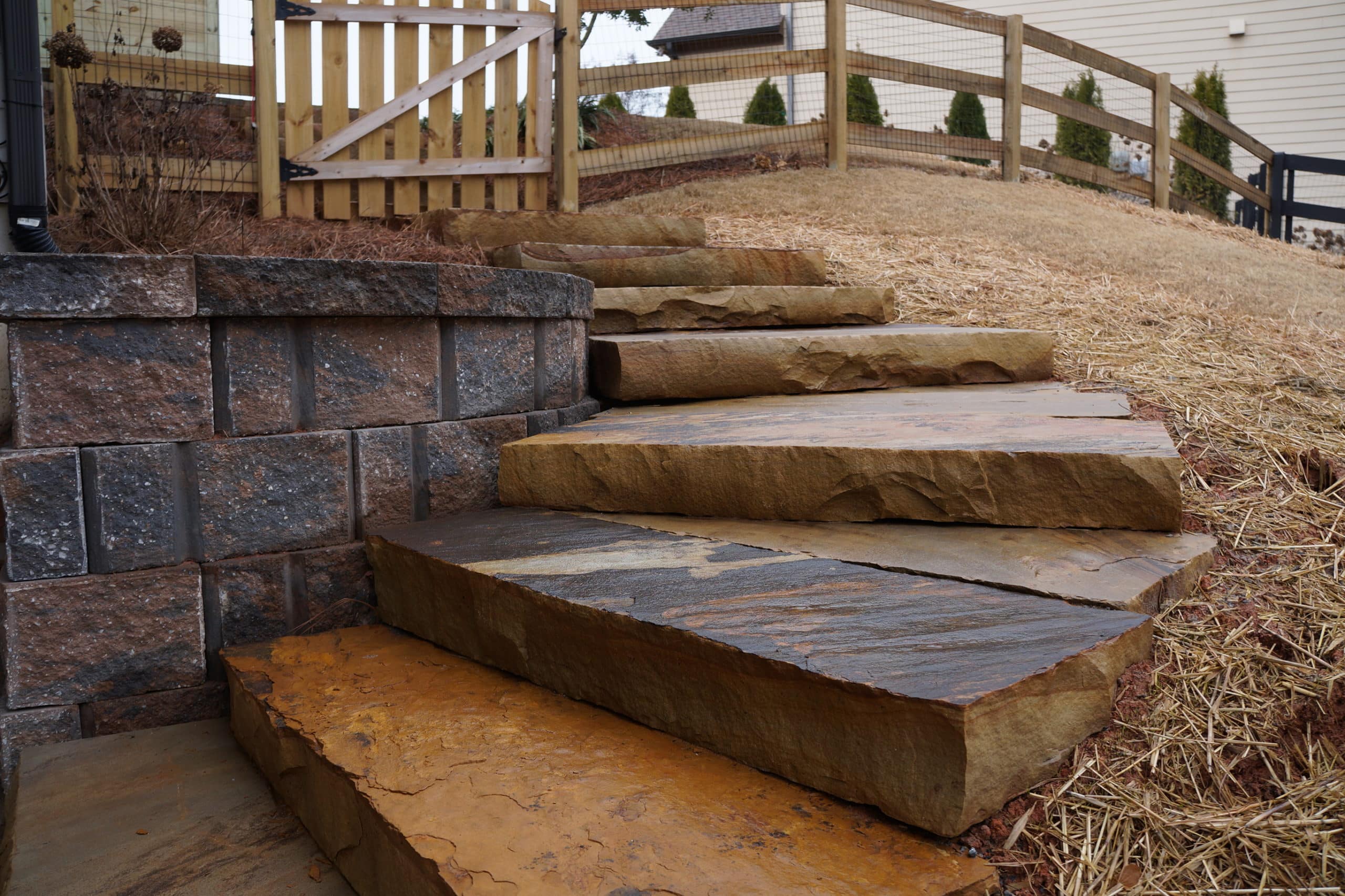 Colonial Harvest Blend with Crab Orchard steps (2)
